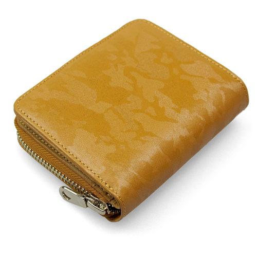 二つ折り財布 牛革 パスケース収納付き ラウンドファスナー小銭入れ付き 迷彩柄 BelGiorno ベルジョルノ M90-004 |  | 03