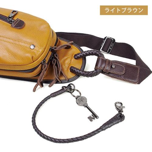 メンズバッグ ボディバッグ Ｗファスナースリングパック ワンショルダー Allegro アレグロ ユッティーナ No.58833 牛革 イタリアンレザー_5