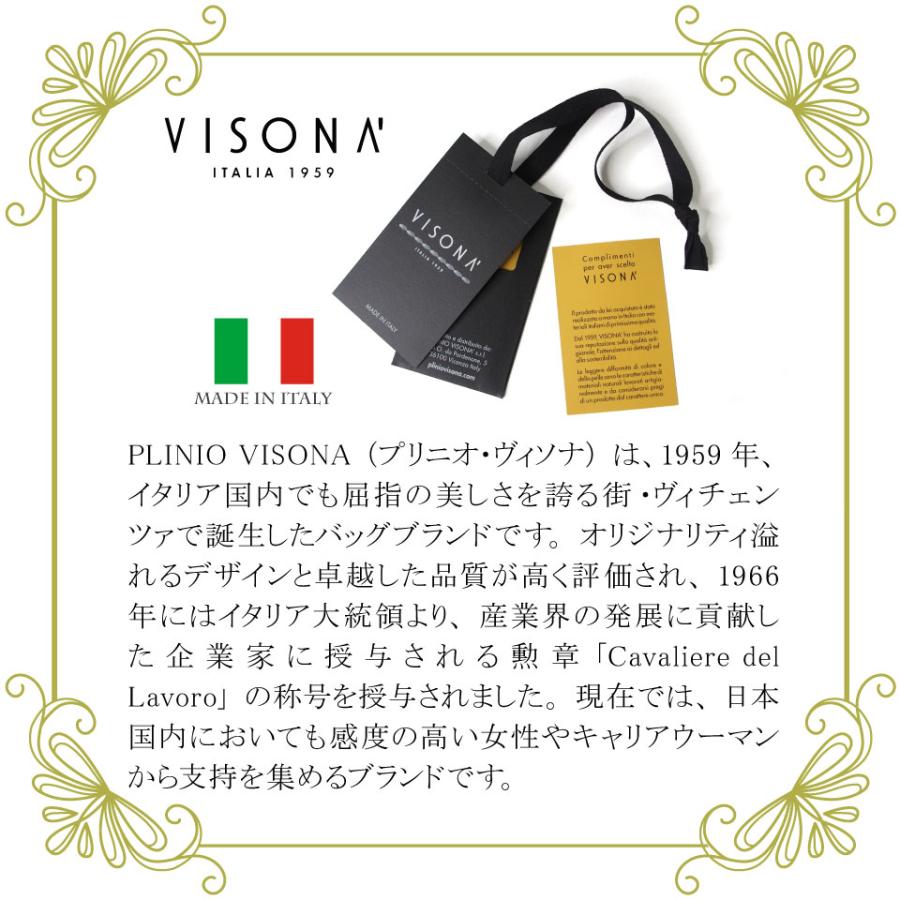 イタリア製 ナイロン 牛革 ショルダーバッグ 軽量 PLINIO VISONA/プリニオ ヴィソナ 18285　送料無料 |  | 09
