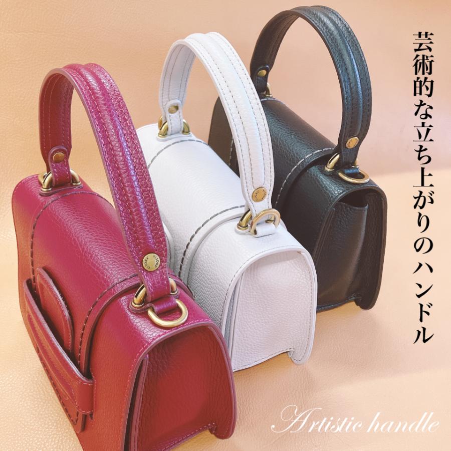 イタリア製 リンダ Linda small 牛革 ハンドバッグ ショルダー 2way