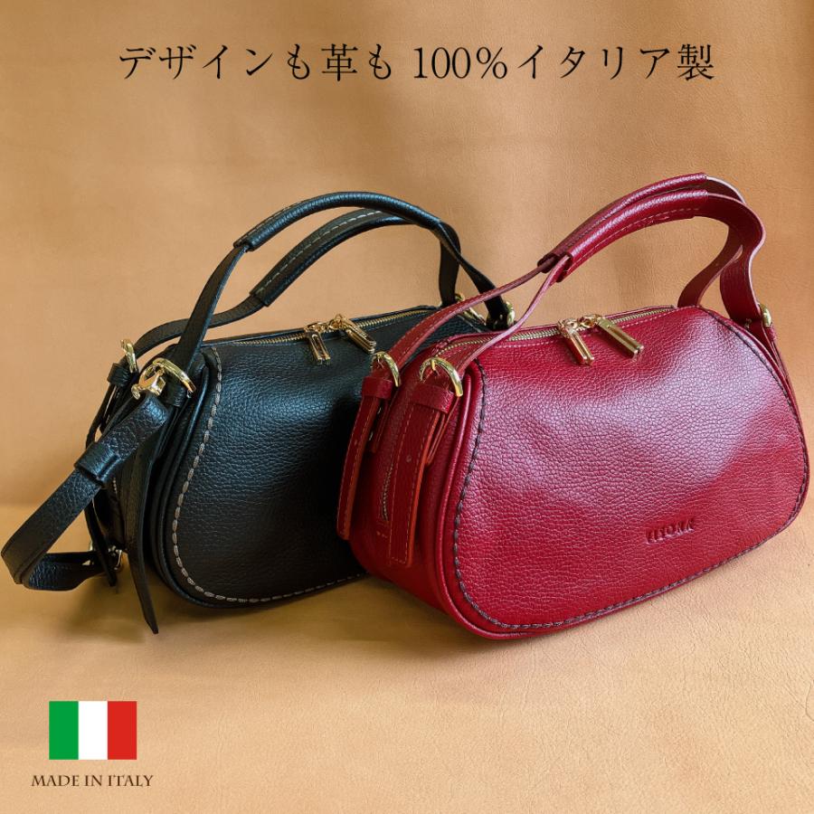 PLINIO VISONA プリニオ ヴィソナ イタリア製 本革 ハンドバッグ PLINIO VISONA プリニオ ヴィソナ イタリア製 本革 ハンドバッグ
