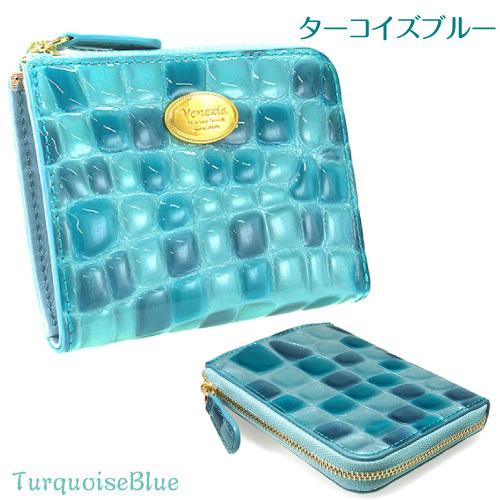 L字ファスナー 薄型 軽量 ミニ財布 レディース 本革 カードケース   STE-03 |  | 05