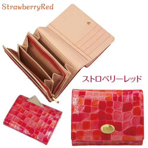 二つ折り財布 牛革 本革 大容量 L字ファスナー式 小銭入れ付きステンドグラス調 レディ−ス 札入れ アコーディオンマチ 送料無料 STE-06 |  | 18