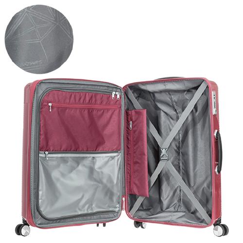 【SALE 40%OFF】【ポイント11倍】スーツケース SAMSONITE サムソナイト) Volant ヴォラント Spinner 68cmEXP DY9*002 3年保証 ジッパー/ファスナー |  | 04