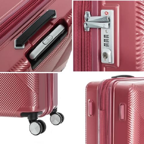 【SALE 40%OFF】【ポイント11倍】スーツケース SAMSONITE サムソナイト) Volant ヴォラント Spinner 68cmEXP DY9*002 3年保証 ジッパー/ファスナー |  | 06