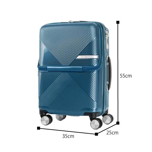 【ポイント10倍】【SALE 35%OFF】スーツケース SAMSONITE サムソナイト ヴォラント Spinner 55cmファスナー フロントポケット 国内線機内持込可 DY9-005 |  | 13