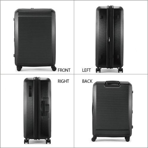 グランプラス GRAND+K2Bブレーキ Lサイズ 100L (112L)ワンタッチストッパー 拡張機能　スーツケース HINOMOTO　静音キャスター TSロック K2B-L |  | 10