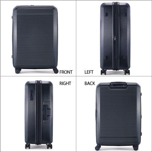 グランプラス GRAND+K2Bブレーキ Lサイズ 100L (112L)ワンタッチストッパー 拡張機能　スーツケース HINOMOTO　静音キャスター TSロック K2B-L |  | 09