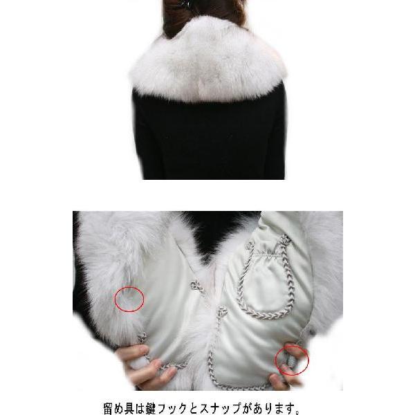 ROTINY フォックス ハーフコート ブルーフォックス セミロング 毛皮 狐 ROTINY フォックス ハーフコート ブルーフォックス セミロング