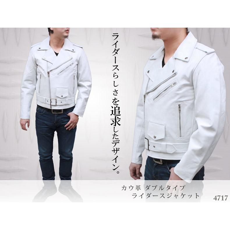 ライダースジャケット 革ジャン レザージャケット メンズ : 本革