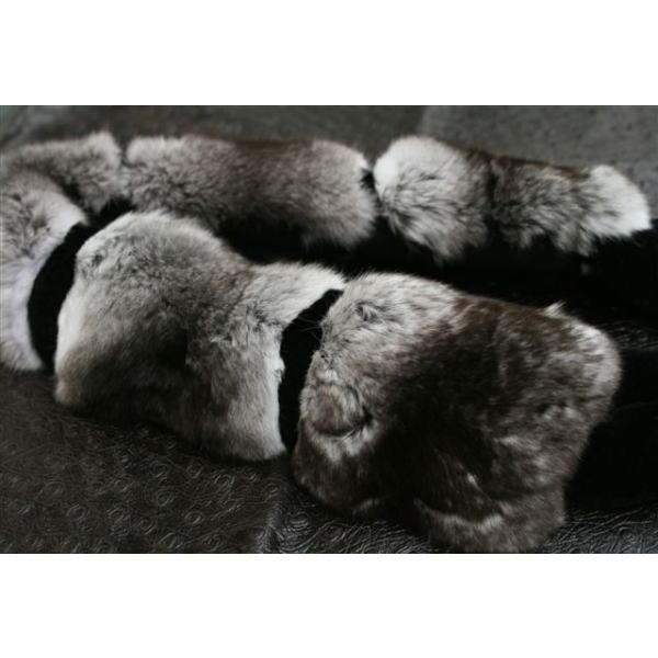 ファーマフラー レディース 毛皮マフラー チンチラマフラー5621 激安