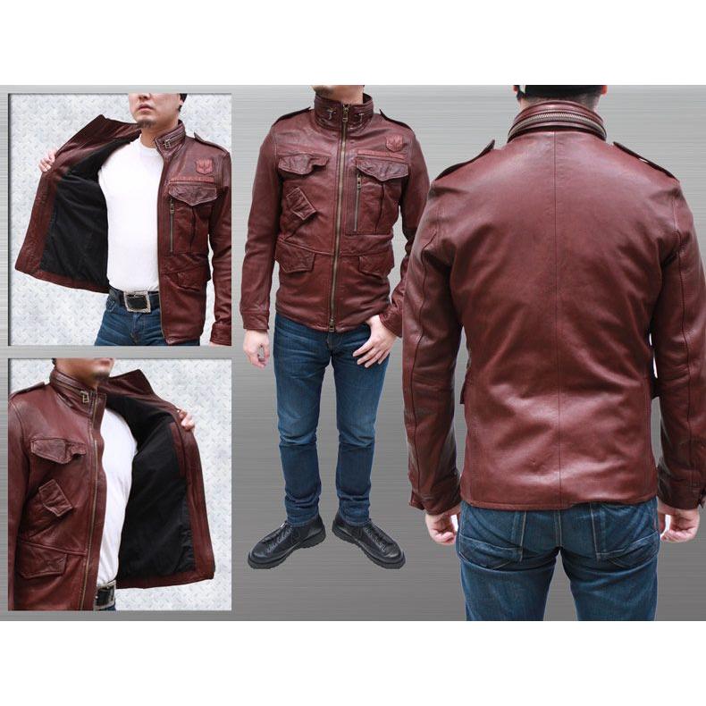 AVIREX M-65 CUSTOM MILITARY JACKET アヴィレックス レザー AVIREX M-65 CUSTOM MILITARY JACKET アヴィレックス レザー