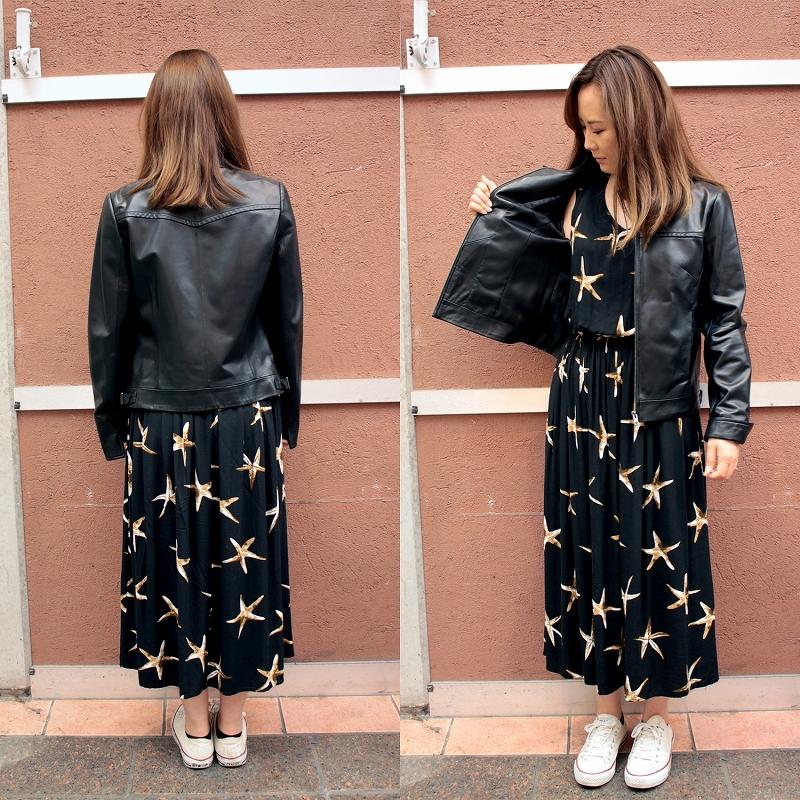 ラム革 シングルライダースジャケット レディース レザージャケット