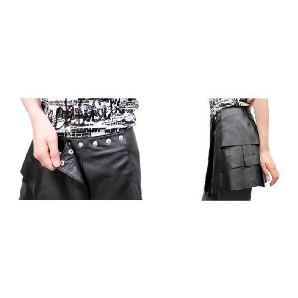 インポートロッサ☆ラム革スカート！秋冬物☆未使用品