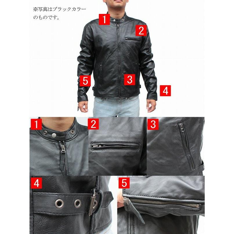 シングルライダースジャケット 革ジャン レザージャケット シングルライダースジャケット 革ジャン レザージャケット