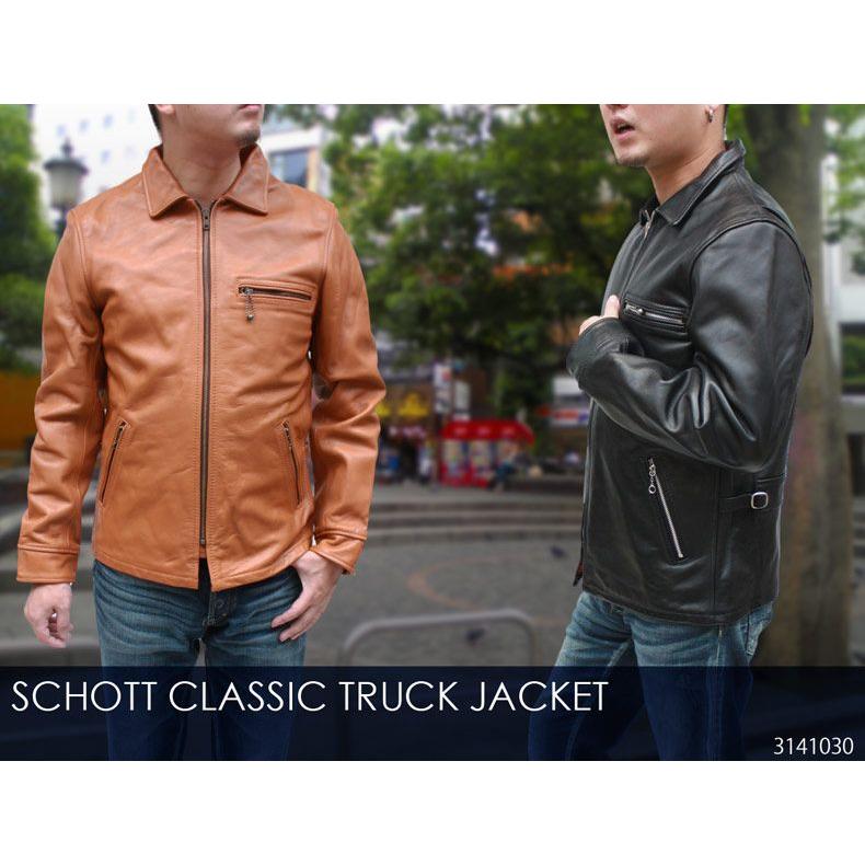Schott N.Y.C SCHOTT トラッカージャケット メンズ ライダース Schott N.Y.C SCHOTT トラッカージャケット メンズ ライダース