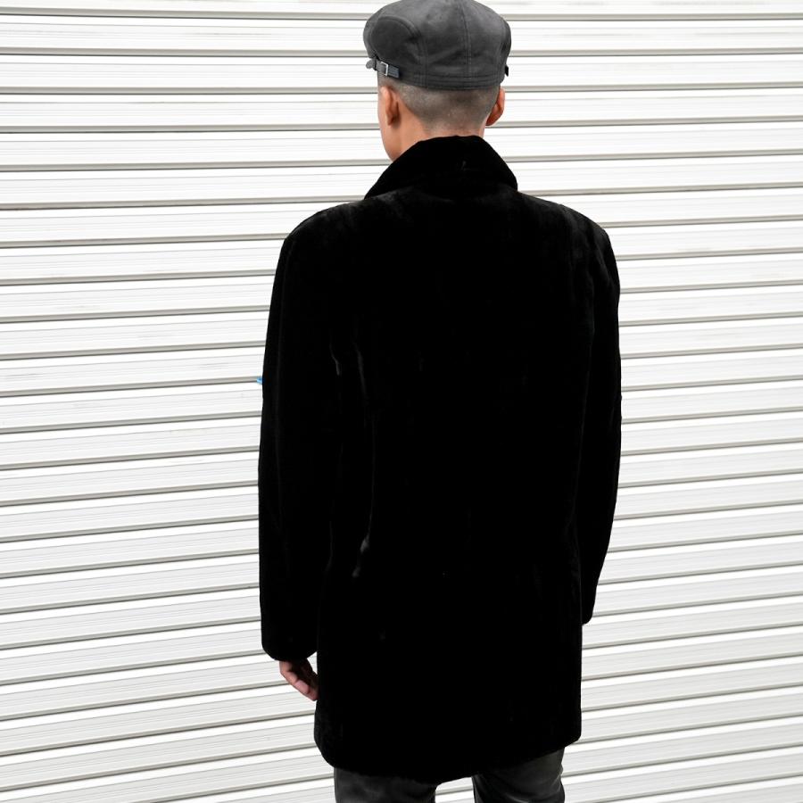 毛皮ジャケット メンズ ミンク ファージャケット フリーサイズ