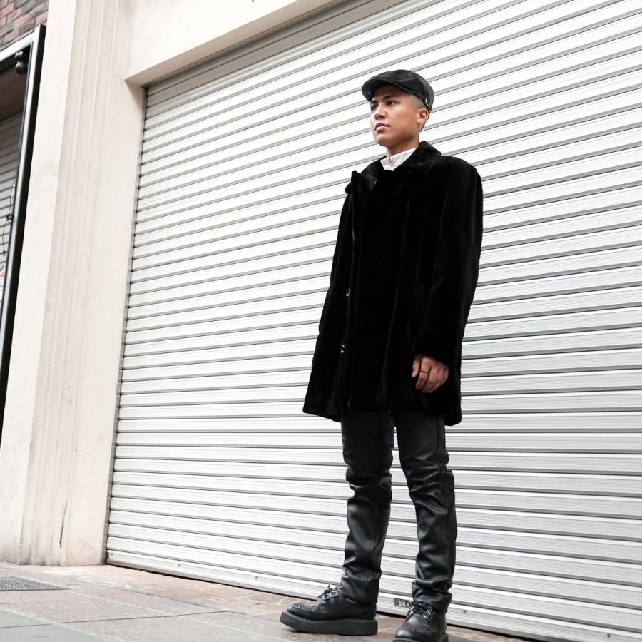 毛皮ジャケット メンズ ミンク ファージャケット フリーサイズ