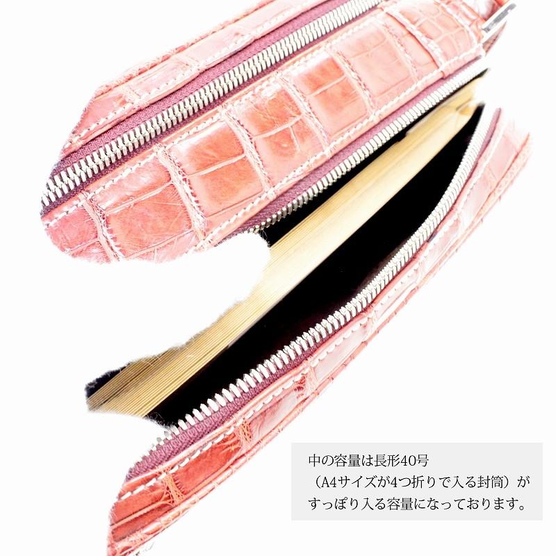 クロコダイル メンズ 本革 セカンドバッグ ハンドバッグ tb68の画像