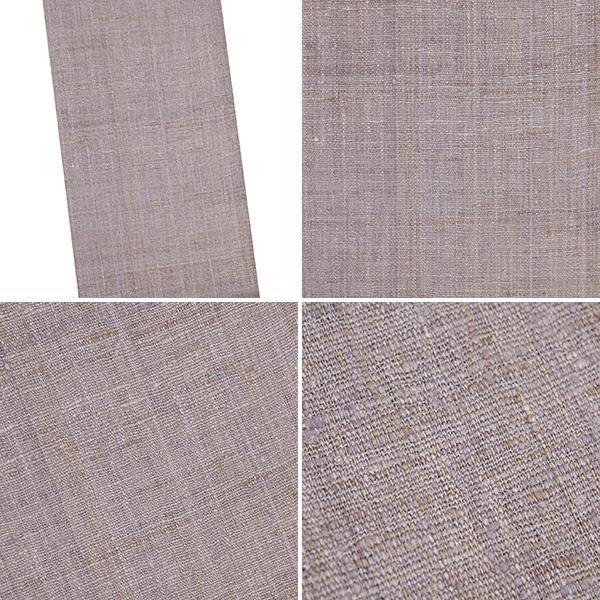 貴久樹 「カティヤ」 タッサーシルク 無地 八寸名古屋帯【お仕立て