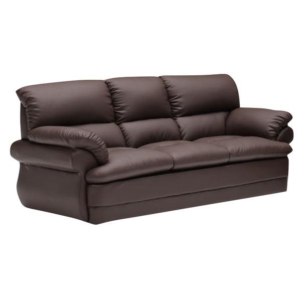 国内外の人気集結 ソファー 水分に強くお手入れしやすいpu Pvc使用 シンプル3人掛けソファ 3人掛け 完成品 玄関渡し 代引不可 Partner パートナー ダークブラウン 背面脱着 肘付き 材質 合成皮革 合皮 ソファ ソファベッド Www Radio10 Sr