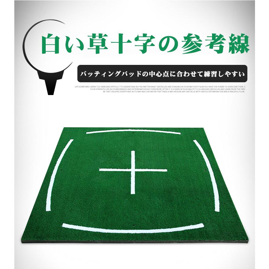 パターマット 150×150cm 大型 ゴルフ ゴルフマット パター パター練習 室内 練習 自宅 パット プレゼント　肉厚