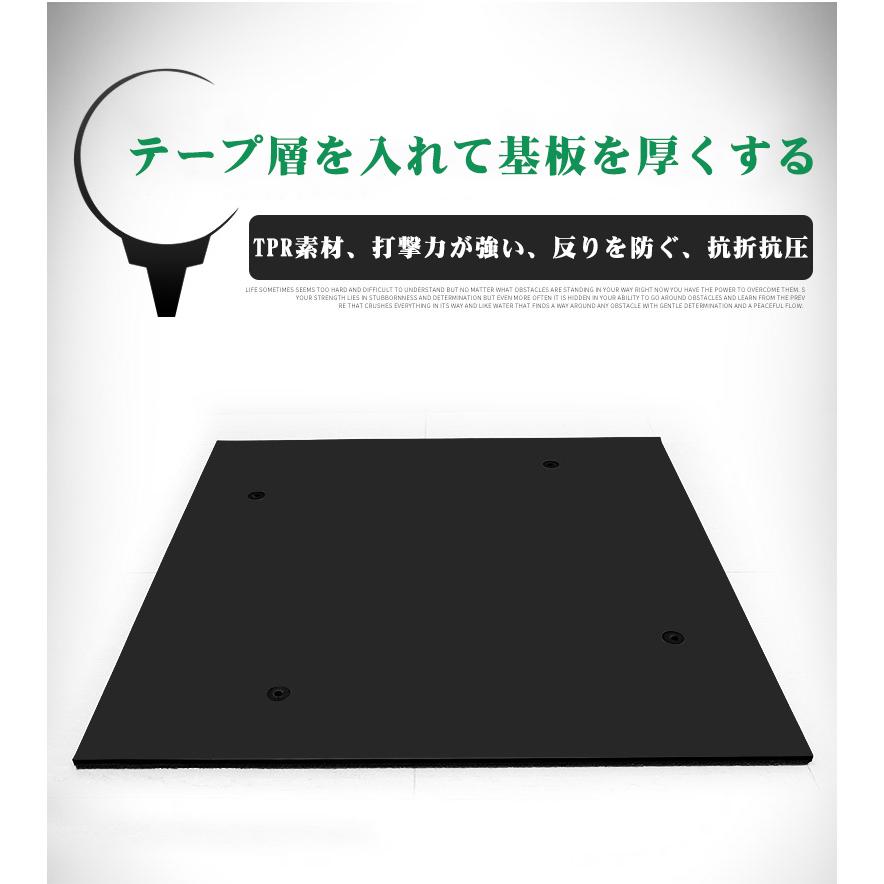 パターマット 150×150cm 大型 ゴルフ ゴルフマット パター パター練習 室内 練習 自宅 パット プレゼント　肉厚