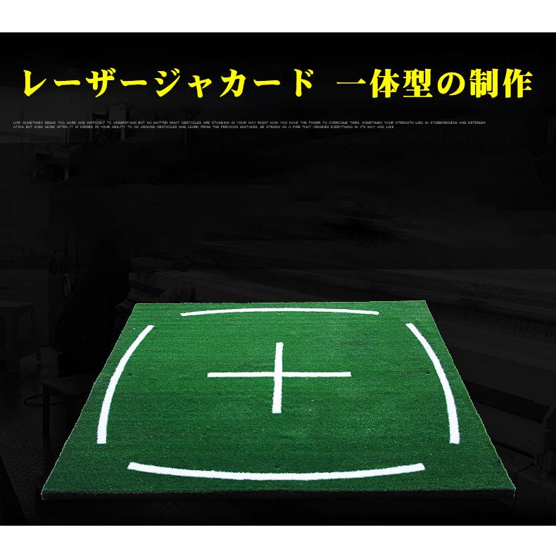 パターマット 150×150cm 大型 ゴルフ ゴルフマット パター パター練習 室内 練習 自宅 パット プレゼント　肉厚