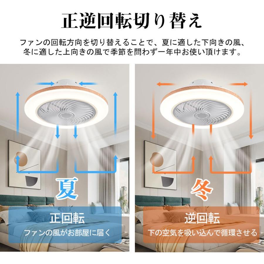 シーリングファンライト シーリングファン LED リモコン 6畳 8畳 調光