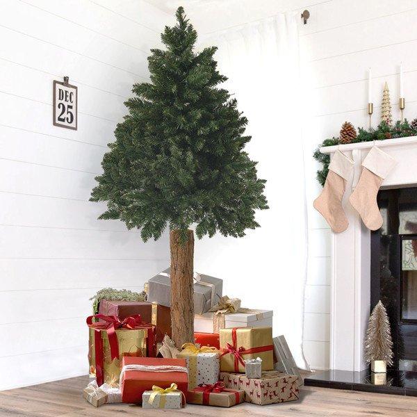 北欧クリスマスツリー　本体　150cm 送料無料 クリスマスツリー 150cm 本物木脚 おしゃれ 北欧 クリスマス