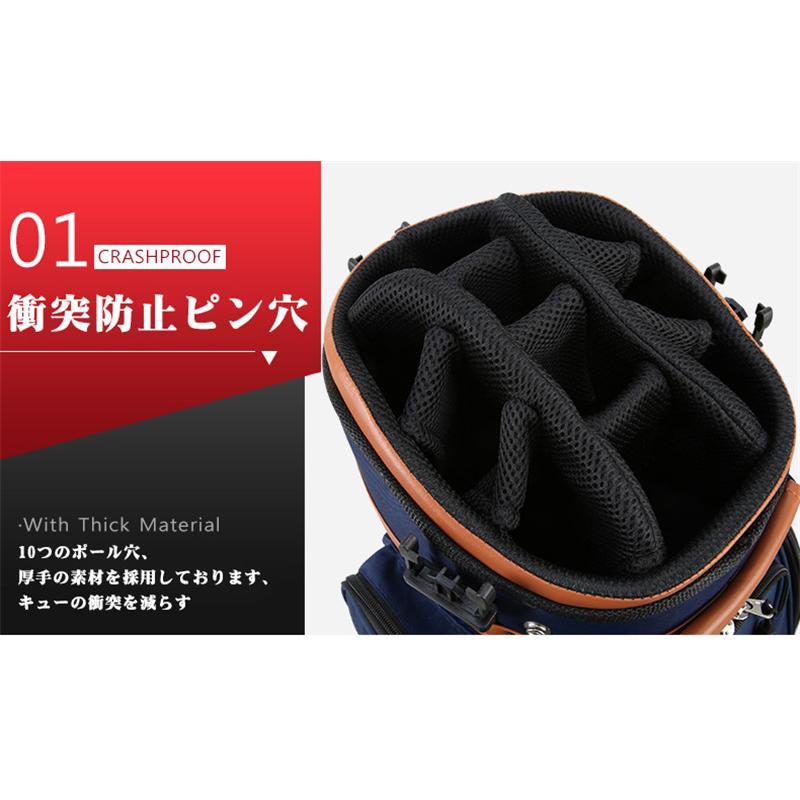 高級感溢れ 盗難防止 パスワードロック付 キャディーバッグ 新品