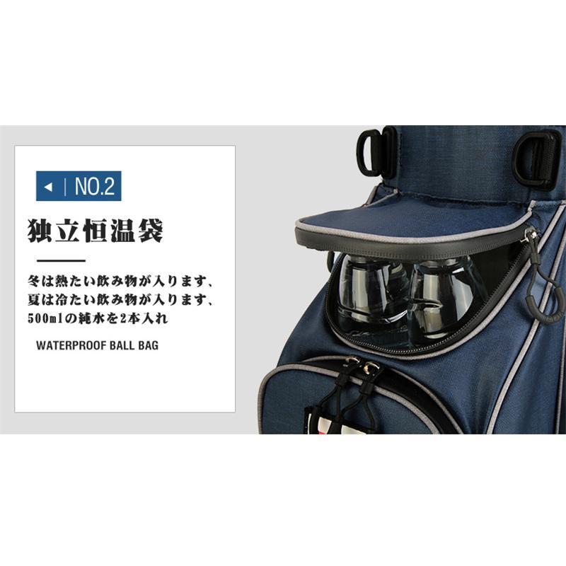 新品 ブランドPGMスポーツ ゴルフ バック 規格品 多機能スタンド 防水
