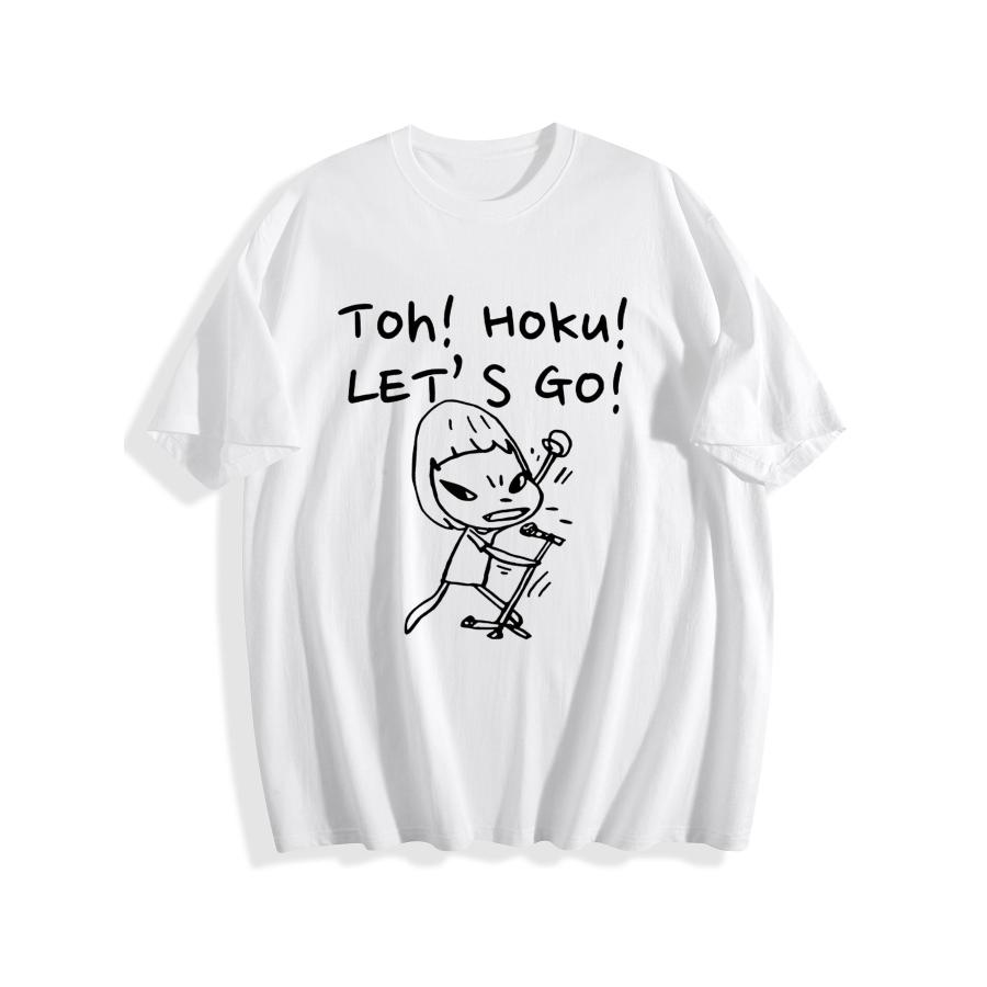 奈良美智 ロック ゴー Tシャツ コットン メンズ 新しい TEE TSHIRT