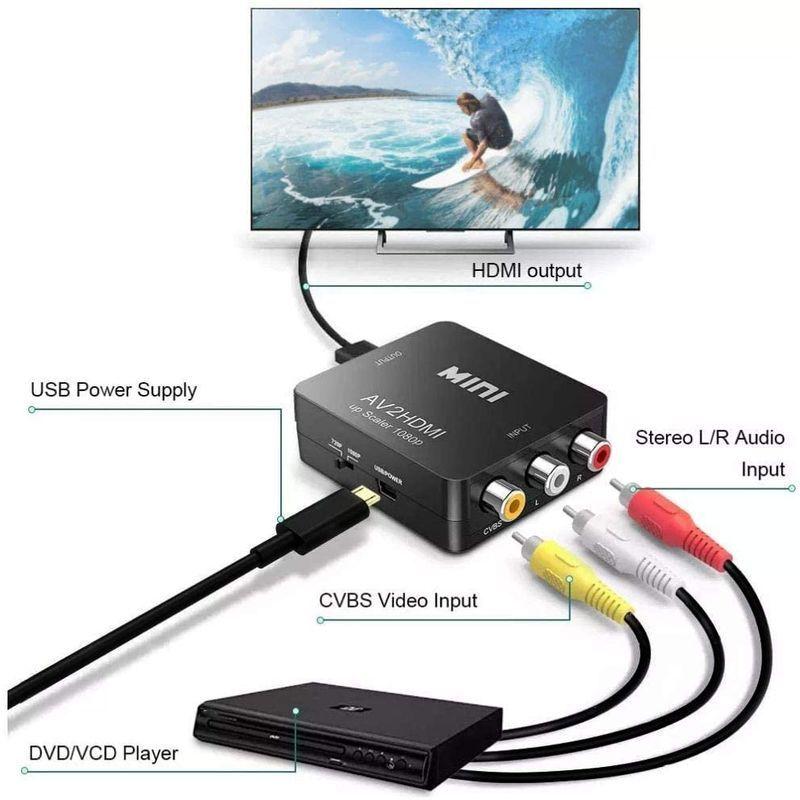 RCA HDMI 変換 コンバーター AV to HDMI変換アダプター AV2HDMI USBケーブル付き 音声転送 1080/720P切 ONkZG0ahbl, AV周辺機器 - centralcampo.com.br RCA HDMI 変換 コンバーター AV to HDMI変換アダプター AV2HDMI USBケーブル付き 音声転送 1080/720P切 ONkZG0ahbl, AV周辺機器 - centralcampo.com.br