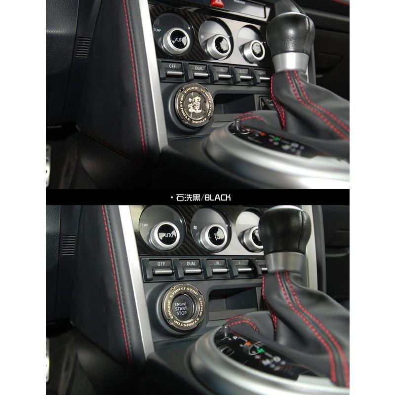 注目ブランド 幸運 回転 スタートボタン エンジンスタートボタン バイク 車のスタートボタンカバー エンジン ボタンスイッチ装飾カバー 金属 カコイイ 即納特典付き Turningheadskennel Com