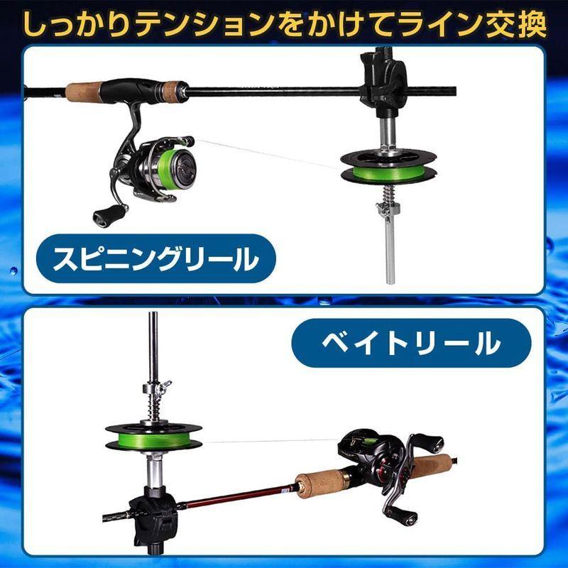 魚仁 ライン巻き 糸巻き機 リール ライン交換 釣り ラインテンション ラインワインダー 一人で楽々 河瀬商店 通販 Yahoo ショッピング