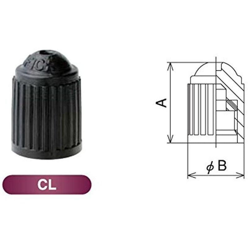 太平洋工業 チューブレスタイヤゴムバルブ 4個セット TR413CL パッキン付き 太平洋パシフィック TR-413 チューブレスタイヤ用ス|kawase-shop|02