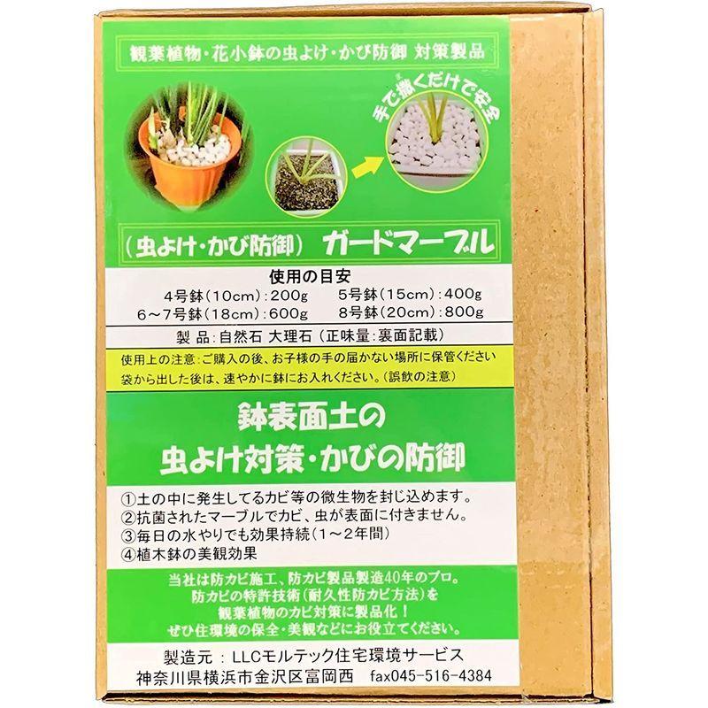 高級品市場 観葉植物 植木鉢用カビ対策 防カビ処理済み化粧石 ガードマーブル450ｇ Discoversvg Com