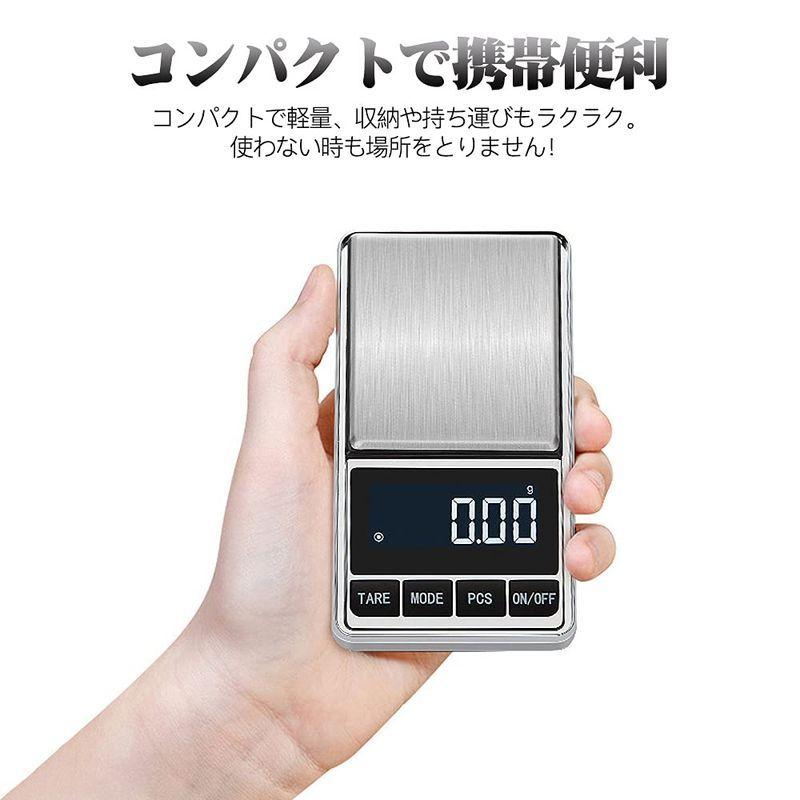 YFFSFDC ポケットデジタルスケール 0.01g-500g 精密 携帯タイプはかり 業務用 プロ用 デジタル計り 電子天秤 はかり 秤 高質で安価