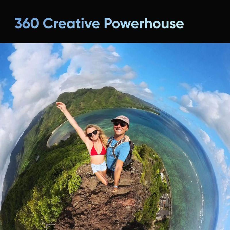 未使用未使用Insta360 X3 -通常版|360度防水1 2インチ4800万画素センサー搭載アクションカメラ、5.7K 360度、7200万画素36 アクションカメラ、ウェアラブルカメラ Insta360 X3-バイク撮影セット|360度防水1 2インチ4800万画素センサー搭載アクションカメラ、5.7K 360度、7200万