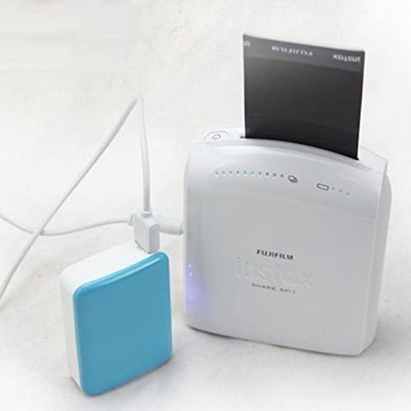 新製品情報も満載Darkhorse instax SHARE SP-1対応 USB充電・変換ケーブル カメラアクセサリー スマホ de チェキ対応 AC充電器 ホワイト QC-020WH