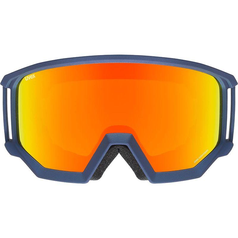 uvex] スキースノーボードゴーグル ユニセックス ミラーレンズ くもり止め メガネ使用可 athletic FM Free Size