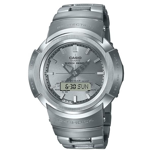 G-SHOCK フルメタル アナデジ 電波ソーラー腕時計 AWM-500D-1A8JF 硬質 