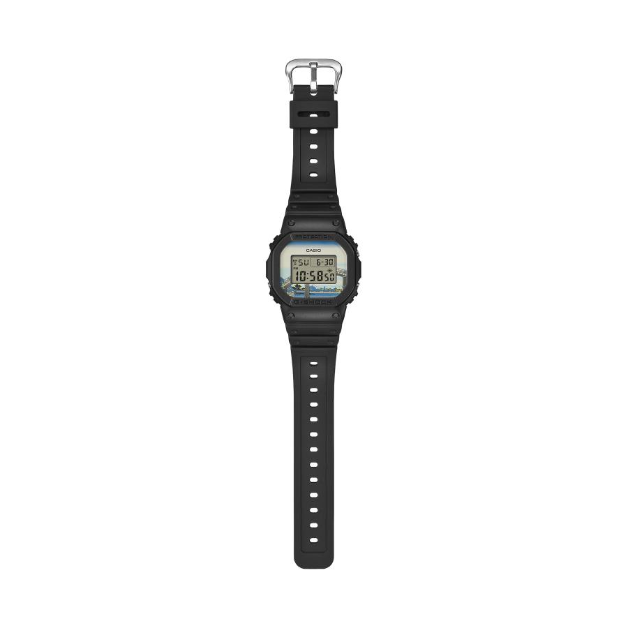 CASIO 葛飾北斎 深川万年橋下 DW-5600KHFM25-1JR G-SHOCK DW-5600KHFM25-1JR 葛飾北斎モデル「深川万年橋下」国内正規品