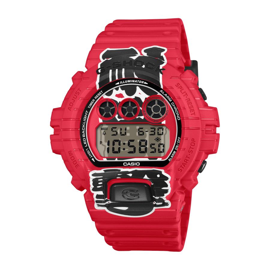 G-SHOCK DW-6900AKA-4JR 赤提灯 モチーフ レッド デジタル 腕時計