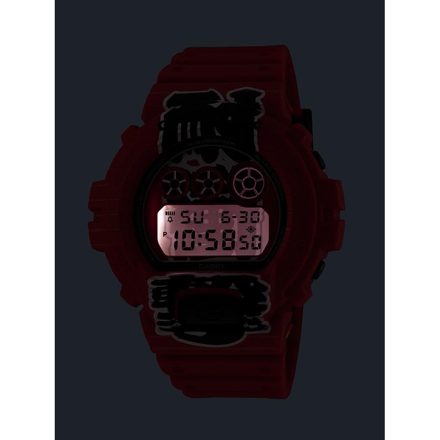 G-SHOCK DW-6900AKA-4JR 赤提灯 モチーフ レッド デジタル 腕時計