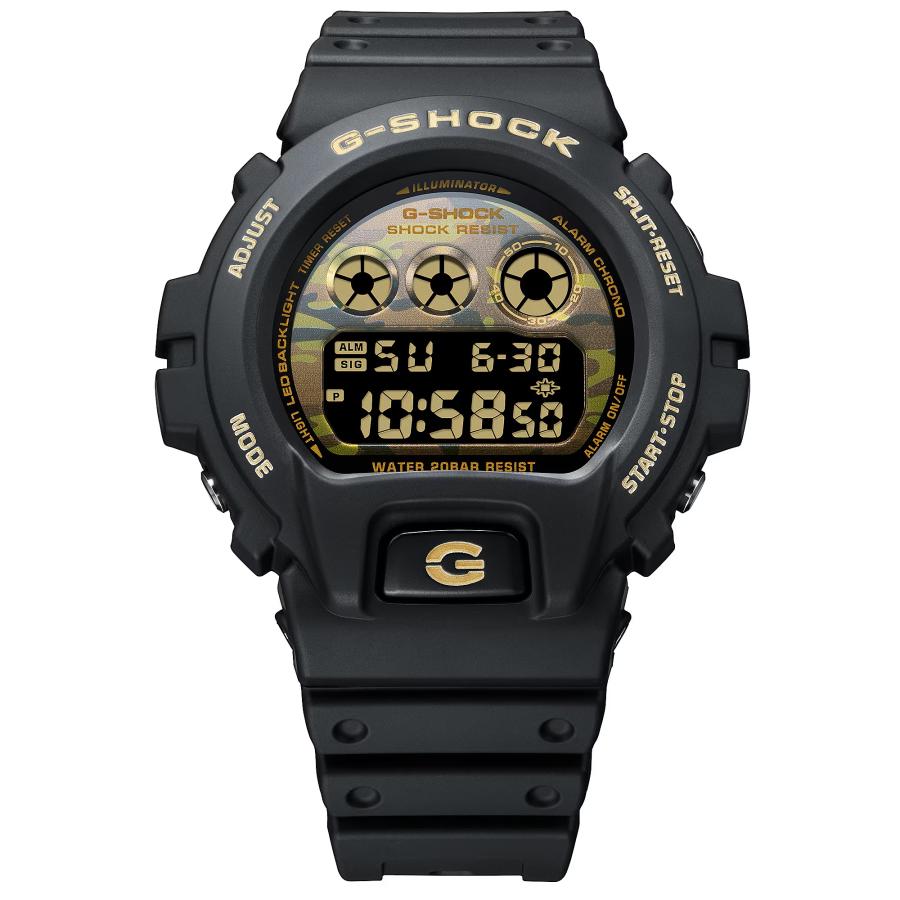 G-SHOCK DW-6900CF-1JF 迷彩 カモフラ ブラック メンズ 腕時計