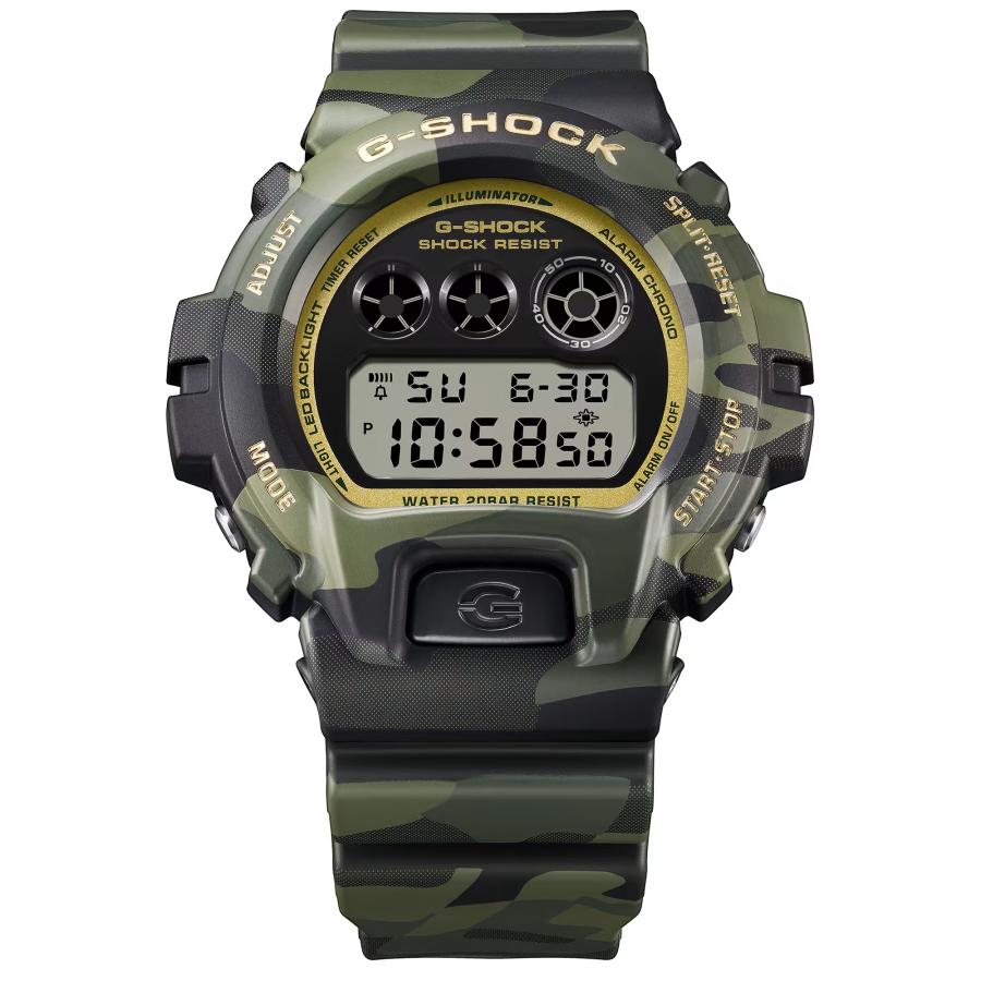 G-SHOCK DW-6900CMG-3JF カモフラ柄 メンズ 腕時計 デジタルウオッチ