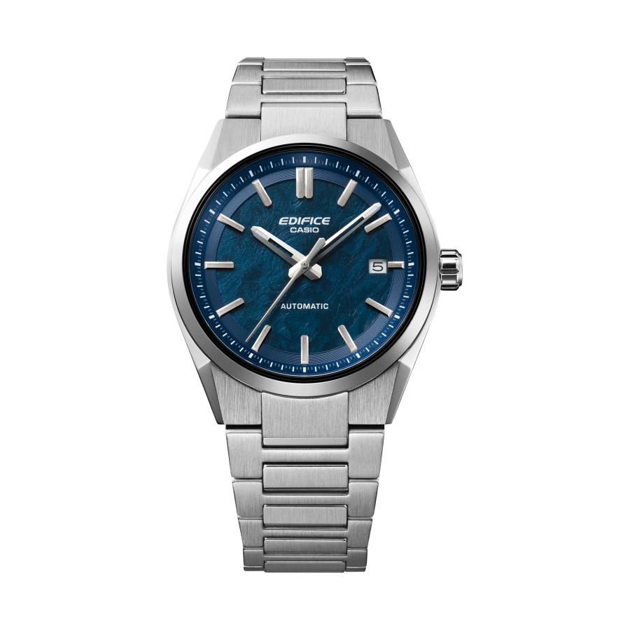 CASIO EDIFICE 自動巻き時計 ブルーダイヤル EDIFICE（CASIO） CASIO エディフィス EFK-110D-2AJF 日本製自動巻き
