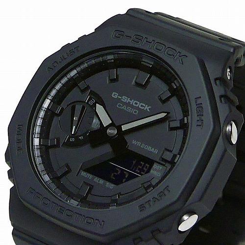 G-SHOCK オクタゴンベゼル ブラック GA-2100-1A1JF メンズ アナデジ